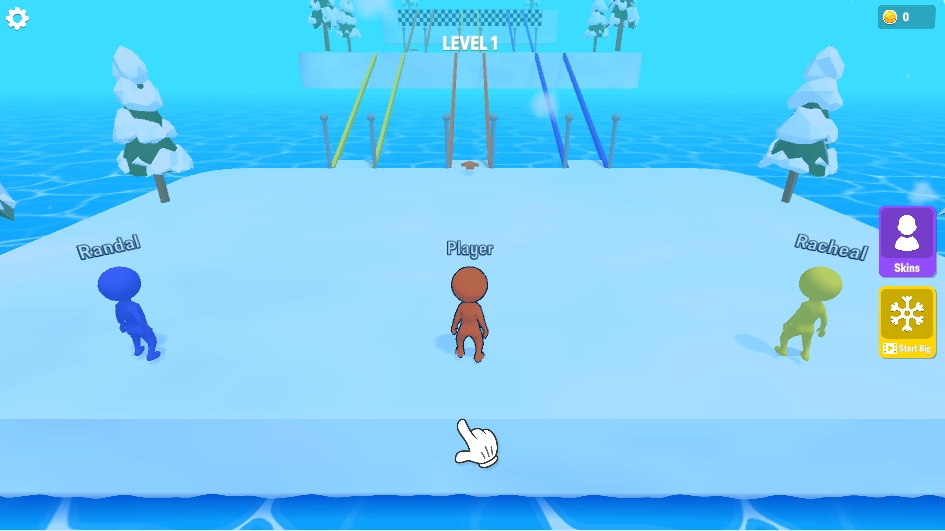 Snowball Racing Screenshot 1